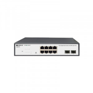 ORIGO OS2410/A1A Настраиваемый L2 коммутатор 8x1000Base-T, 2x1000Base-X SFP