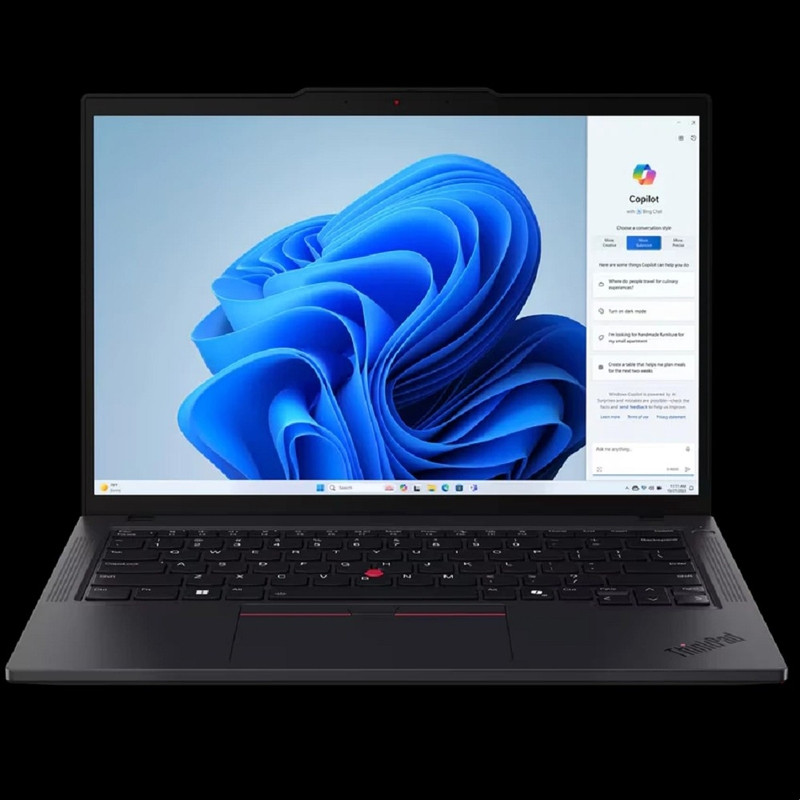 Lenovo ThinkPad T14 G5 [21MMSCN300] Black 14" {WUXGA  Ultra 7 155U /16Gb/ SSD512Gb/ Intel Graphics/noOs}