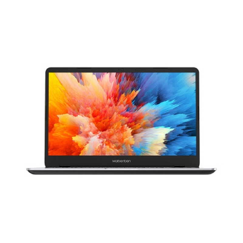Maibenben M543 Pro 15.6"(1920x1080 (матовый) IPS)/AMD Ryzen 3 Pro 4450U(2.5Ghz)/8192Mb/512PCISSDGb/Int:AMD Radeon/Cam/BT/WiFi/51.28WHr/war 2y/1.75kg/Silver/Win11Pro (B115A-R341UMB1SPSRE2)