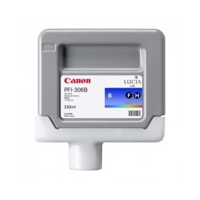 Canon PFI-306 B Картридж для плоттера iPF8400/9400. Светло-голубой. 330 мл.