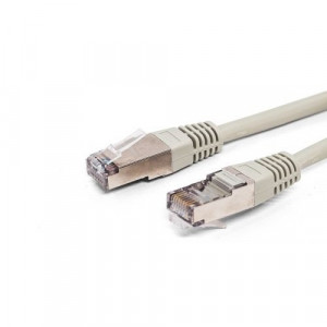 Filum FL-F5-0.25M Кабель патч-корд, F/UTP 5e cat. 0.25м,, 26AWG(7x0.16 мм), омедненный алюминий (CCA), PVC, серый