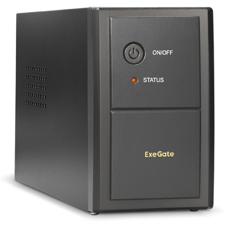 Exegate EP285546RUS ИБП Power Back BNB-450.LED.AVR.4C13 <450VA/240W, LED, AVR, 4*C13, металлический корпус, Black>
