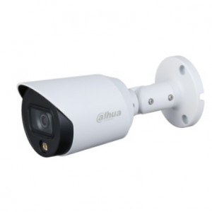 DAHUA DH-HAC-HFW1239TP-A-LED-0280B-S2 Уличная цилиндрическая HDCVI-видеокамера Full-color Starlight 2Мп, 1/2.8” CMOS, объектив 2.8мм, LED 20м, IP67, корпус: металл, пластик