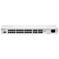 ELTEX MES2124 Ethernet-коммутатор 24 порта 10/100 Base-T, 4 порта 10/100/1000 Base-T/1000Base-X (SFP), L2, 220V AC, 12V DC