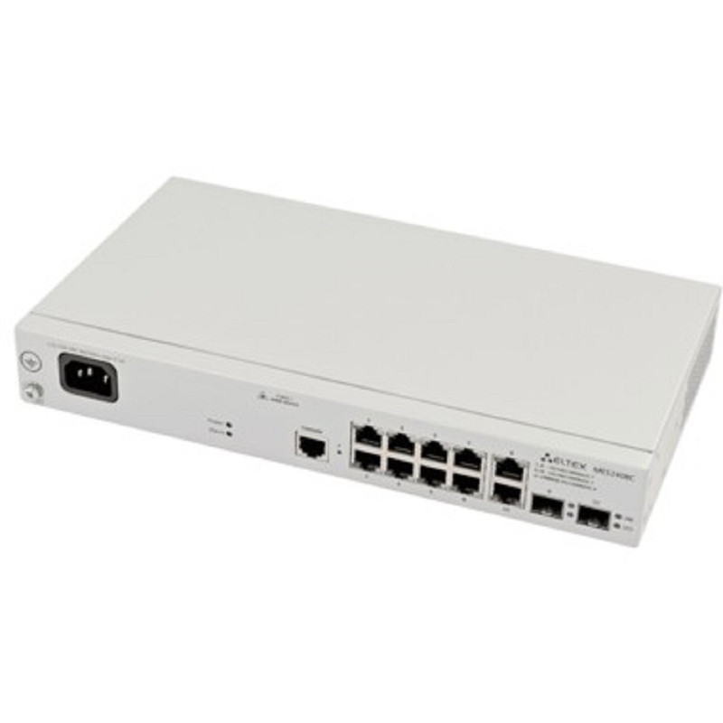 ELTEX MES2408CP Ethernet-коммутатор 8 портов 10/100/1000BASE-T (PoE/PoE+), 2 Combo-порта 10/100/1000BASE-T/100BASE-FX/1000BASE-X, L2, 220В AC ELTEX MES2408CP Ethernet-коммутатор 8 портов 10/100/1000BASE-T (PoE/PoE+), 2 Combo-порта 10/100/1000BASE-T/100BASE-FX/1000BASE-X, L2, 220В AC