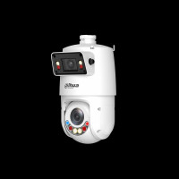 DAHUA DH-SDT4E225-4F-GB-A-PV1-0280-S2 Уличная купольная PTZ IP-видеокамера 1/2.8" 4Мп CMOS ИК 30м, Led 30м (панорамный модуль) 1/2.8" 2Мп CMOS ИК 100м, Led 50м, WDR 120дБ (PTZ-модуль) Видеоаналитика: 