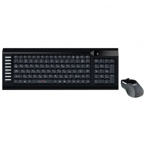 Oklick 220M клав:черный мышь:черный USB беспроводная slim Multimedia  [1062000]
