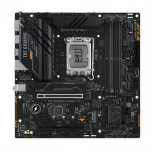 ASUS TUF GAMING B760M-E D4 (Socket 1700, mATX, 4xDDR4(128GB), HDMI 2.1/DP, 2xPCIe 4.0x16/1xPCIe 4.0, 1xLAN (2.5GbE), 4xSATA 6Gb/s, 2xM.2, 1xM.2 E key, 4xUSB 3.2, 2xUSB 2.0, 1xPS/2,)