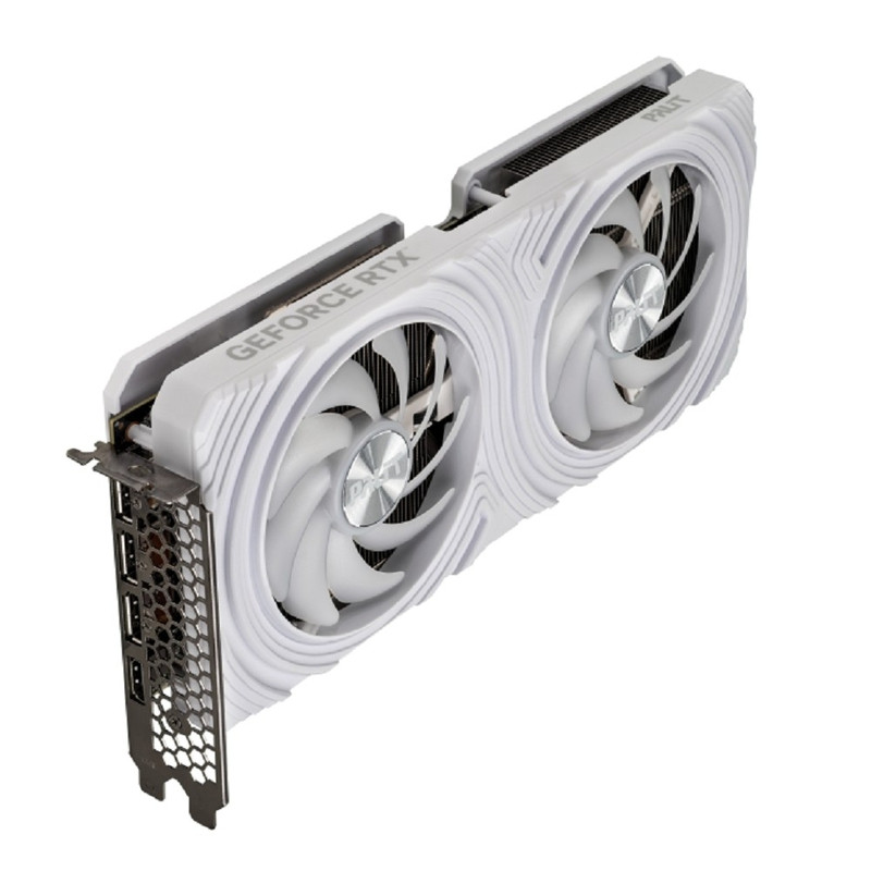 Видеокарта, PALIT, RTX4060Ti WHITE 8G (4710562244564), GDDR6, 128bit, 3-DP, HDMI, 269.1*127*40.1 мм, Цветная коробка