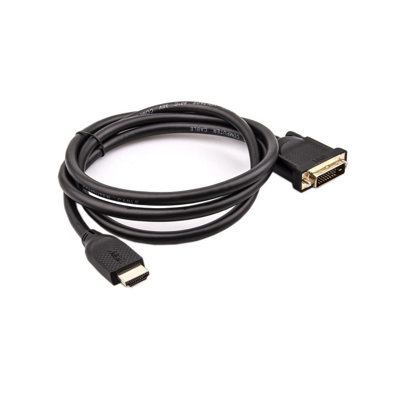 VCOM CG484G-1.5M Кабель HDMI AM/DVI(24+1)M, 1.5м, CU, 1080P@60Hz, VCOM  <CG484G-1.5M>