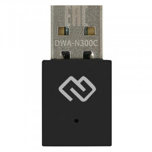 Digma DWA-N300C Net Adapter WiFi N300 USB 2.0 (ant.int) 1ant. (pack:1pcs)
