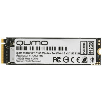 QUMO M.2 SSD 512GB QM Novation Q3DT-512GMSY-NM2