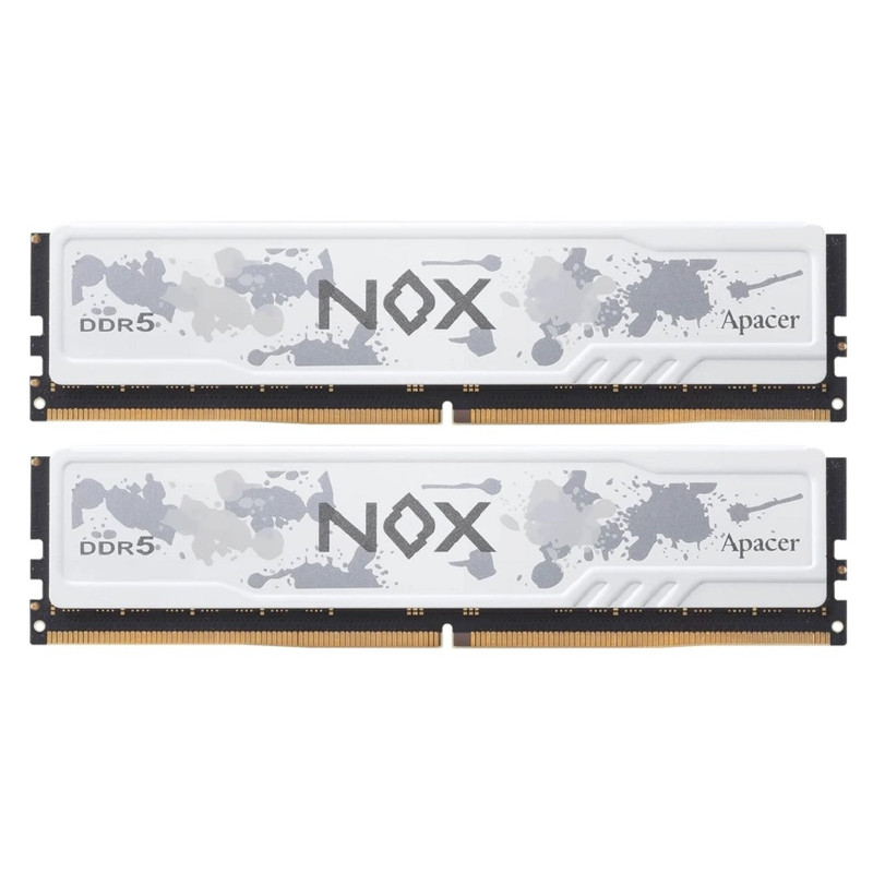 DDR5 DIMM 6400-36 2048x8 32GB 1.4V OC NOX White DDR5 w/HS RP-K2 AH5U32G64C652MWAA-2