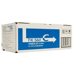 Kyocera-Mita TK-560C Картридж, Cyan {FS-C5300DN/C5350DN, Cyan, (10000стр.)}