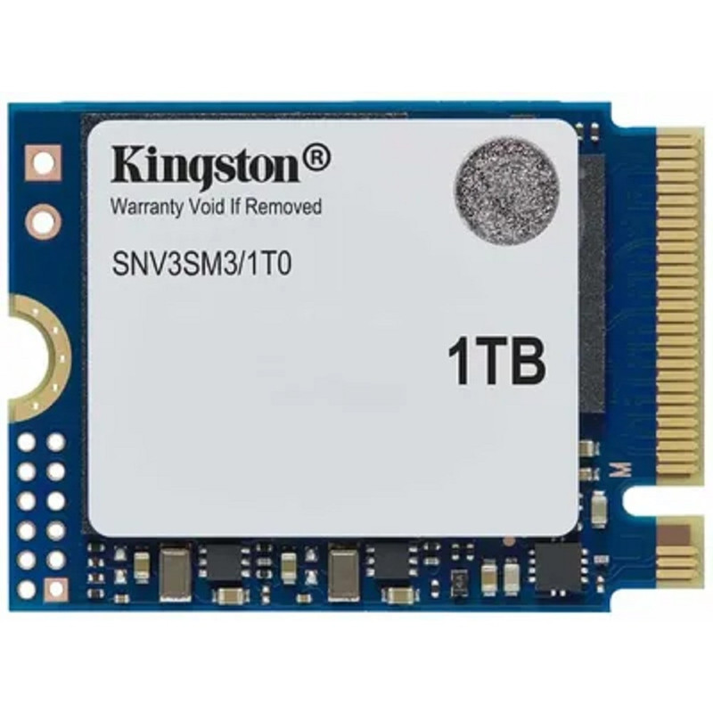 Kingston SSD NV3, 1000GB, M.2(22x30mm), NVMe, PCIe 4.0 x4, 3D TLC, SNV3SM3/1T0