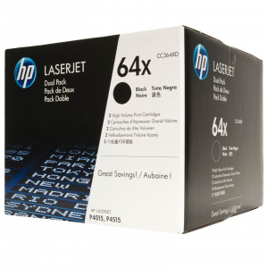 HP CC364XD Картридж ,Black{LaserJet P4015/P4515, Black, 2-pack}