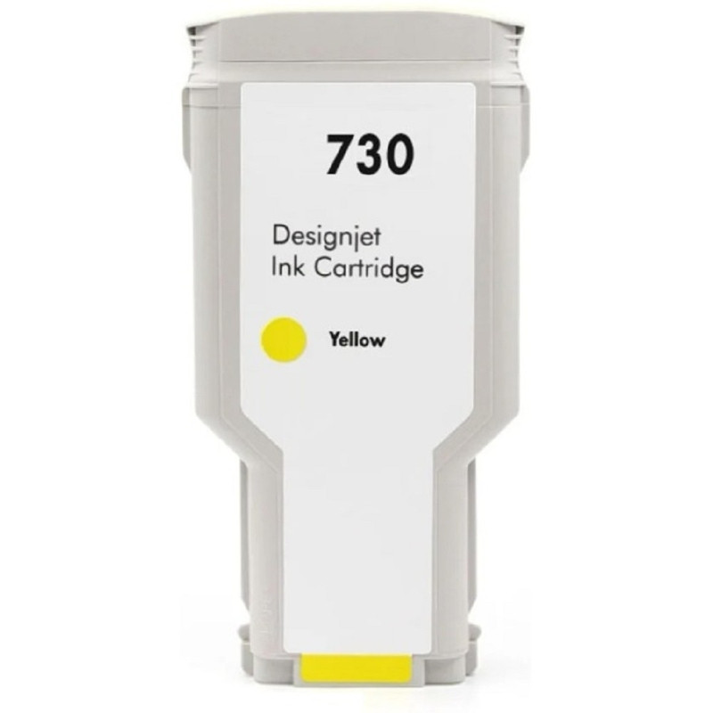Струйный картридж NV Print 730 (NV-P2V70A) Yellow для HP DesignJet T1700, T1600, T2600 (300 мл)