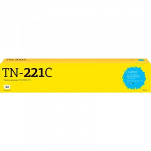             TC-MTN-221C Тонер-картридж T2 для Konica-Minolta BizHub C227/C287 (21000 стр.) голубой, с чипом