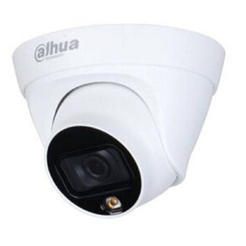 DAHUA DH-IPC-HDW1439TP-A-LED-0280B-S4 Уличная турельная IP-видеокамера Full-color 4Мп, 1/3” CMOS, объектив 2.8мм, LED-подсветка до 30м, IP67, корпус: металл