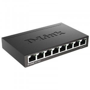 D-Link DGS-1008D/R1A Неуправляемый коммутатор с 8 портами 10/100/1000Base-T