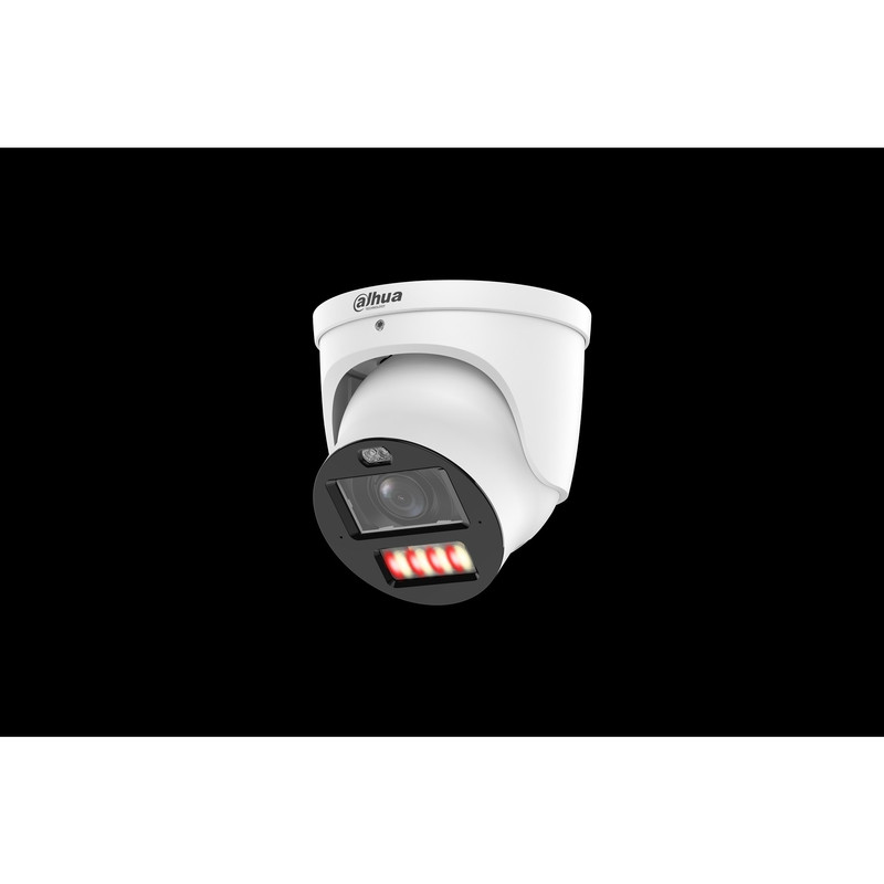 DAHUA DH-IPC-HDW3449HP-ZAS-PV-PRO Уличная купольная IP-видеокамера WizColor 4Мп; 1/1.8” CMOS; моторизованный объектив 2.7~12мм (4x); LED 50м, ИК 50м; сигнализация красно-синей подсветкой; IP67;  метал