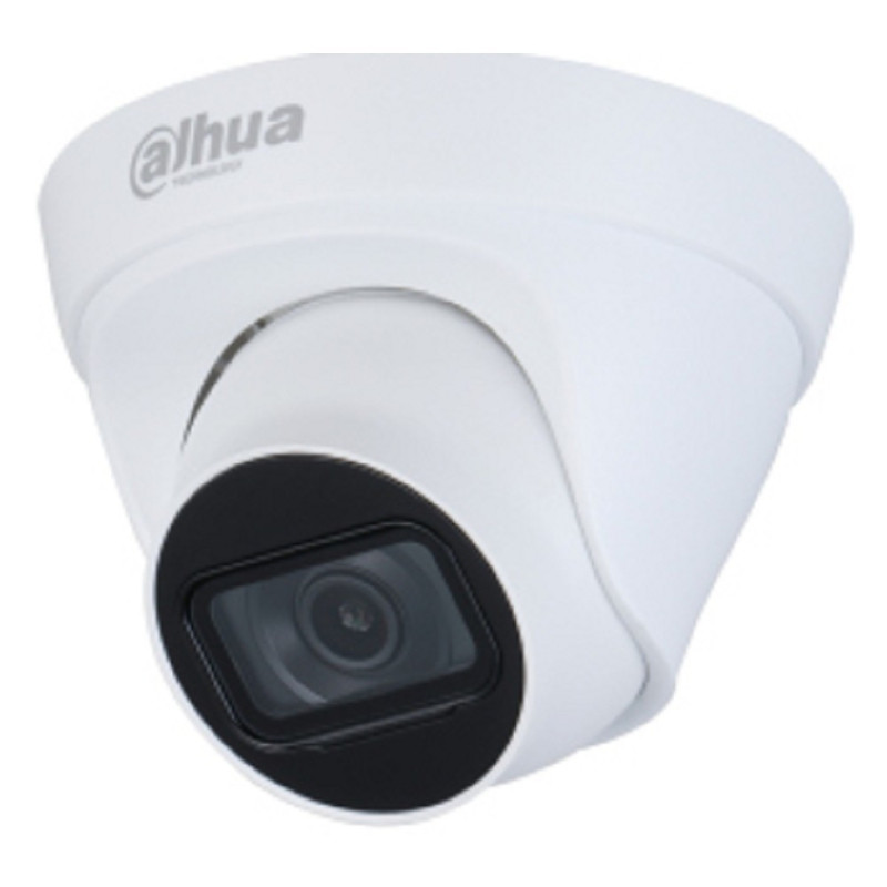 DAHUA DH-IPC-HDW1431T1P-A-0280B-S6 Уличная турельная IP-видеокамера с ИК 30м 4Мп; 1/2.9” CMOS; объектив 2.8мм; видеоаналитика IP67 металл, пластик