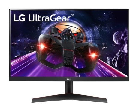 LCD LG 23.8" 24GN600-B  черный {IPS 1920x1080 144Hz 1ms 300cd 1000:1 2xHDMI DisplayPort vesa}