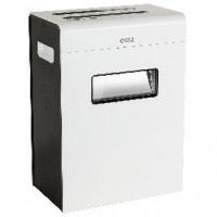 Шредер Deli E9903-EU белый/черный (секр.P-4) фрагменты 12лист. 23лтр. скрепки скобы пл.карты CD