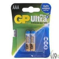 GP Ultra Plus Alkaline 24AUP LR03  (2 шт в кп-ке) 