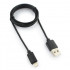 Гарнизон Кабель USB AM/Lightning, для iPhone5/6/7, IPod, IPad, 1м, черный, пакет (GCC-USB2-AP2-1M) Гарнизон Кабель USB AM/Lightning, для iPhone5/6/7, IPod, IPad, 1м, черный, пакет (GCC-USB2-AP2-1M)