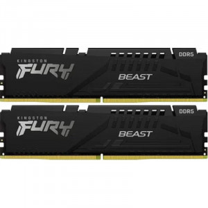 Kingston 64GB 6000MT/s DDR5 CL30 DIMM (Kit of 2) FURY KF560C30BBK2-64