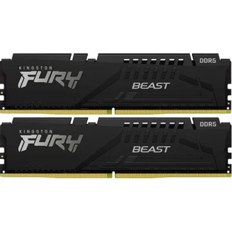 Kingston 64GB 6000MT/s DDR5 CL30 DIMM (Kit of 2) FURY KF560C30BBK2-64