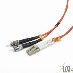 Gembird Cablexpert [CFO-LCST-OM2-1M] {Двунаправленный мультимодовый оптоволоконный кабель, LC/ST, (50/125 OM2), 1 м.}