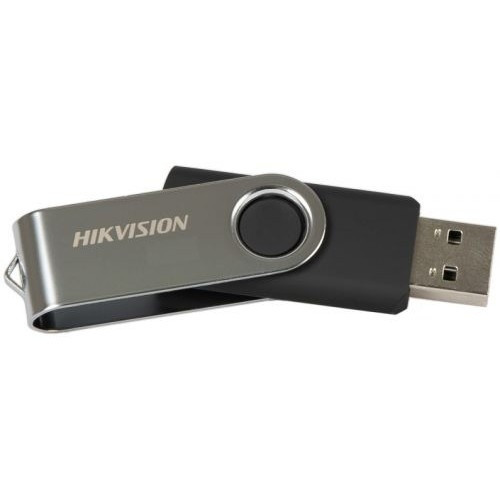 Флешка USB Hikvision M200S HS-USB-M200S/64G/U3 64ГБ, USB3.0, серебристый и черный