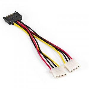 Exegate EX294795RUS Кабель питания SATA ExeGate EX-CC-SATAM2MF-0.15 (15pin M/2xMolex F, 0,15м) Exegate EX294795RUS Кабель питания SATA ExeGate EX-CC-SATAM2MF-0.15 (15pin M/2xMolex F, 0,15м)