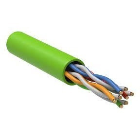 Кабель NEOMAX [NM711021-100M-PT] U/UTP cat.5e 4x2x0.46, 25 AWG, Медь, внутренний, PVCLS нг(А)-LSLTx, 100м, зеленый