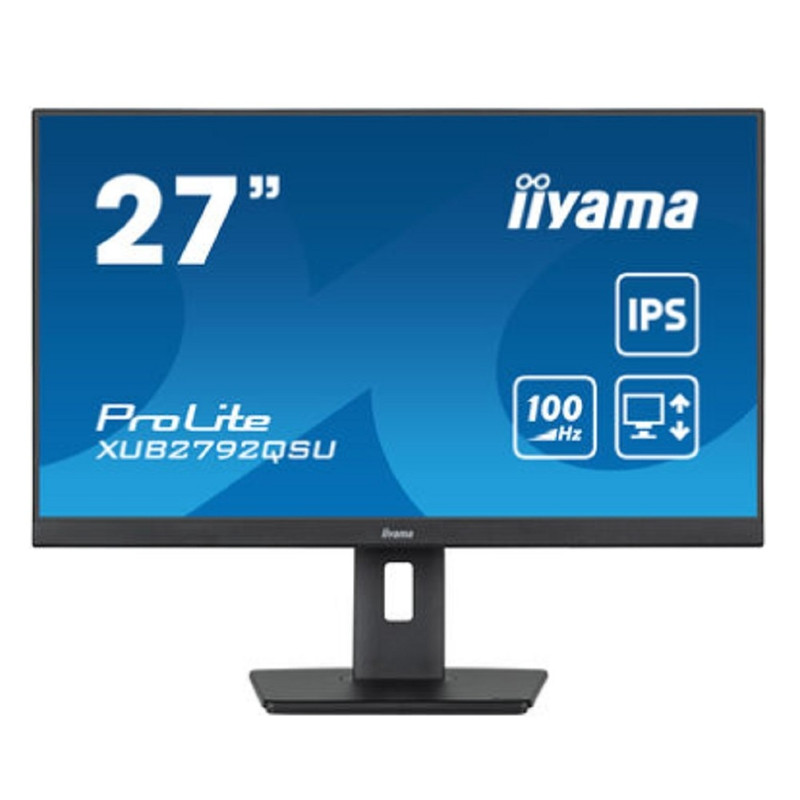 LCD IIYAMA 27" XUB2792QSU-B6 {IPS 2560x1440 100hz 0.4ms HDMI DisplayPort USB M/M HAS Pivot} LCD IIYAMA 27" XUB2792QSU-B6 {IPS 2560x1440 100hz 0.4ms HDMI DisplayPort USB M/M HAS Pivot}
