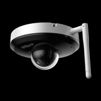 DAHUA DH-SD1A404DB-GNY-W Мини-купольная PTZ IP-видеокамера с Wi-Fi 2.4ГГц 4Мп, 1/2.8” CMOS, моторизованный объектив 2.8~12мм, видеоаналитика, ИК 20м, IP66, IK08, корпус: металл