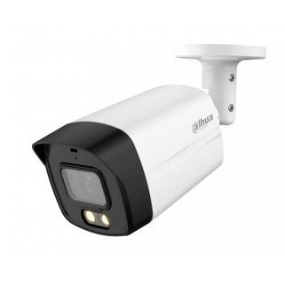 DAHUA DH-HAC-HFW1239TLMP-A-LED-0360B-S2 Уличная цилиндрическая HDCVI-видеокамера Full-color Starlight 2Мп, 1/2.8” CMOS, объектив 3.6мм, LED 40м, IP67, корпус: металл, пластик