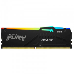 Оперативная память Kingston Fury Beast KF568C34BBA-16 DDR5 -  1x 16ГБ 6800МГц, DIMM,  Ret
