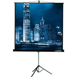 Lumien Экран на треноге 127x127  Master View [LMV-100101] настенно-потолочный рулонный черный 