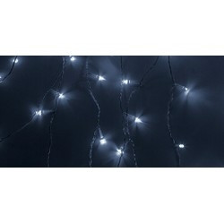 NEON-NIGHT (235-035) Гирлянда "Светодиодный Дождь"  {1,5х1,5м, свечение с динамикой, прозрачный провод, 220В, диоды БЕЛЫЕ}