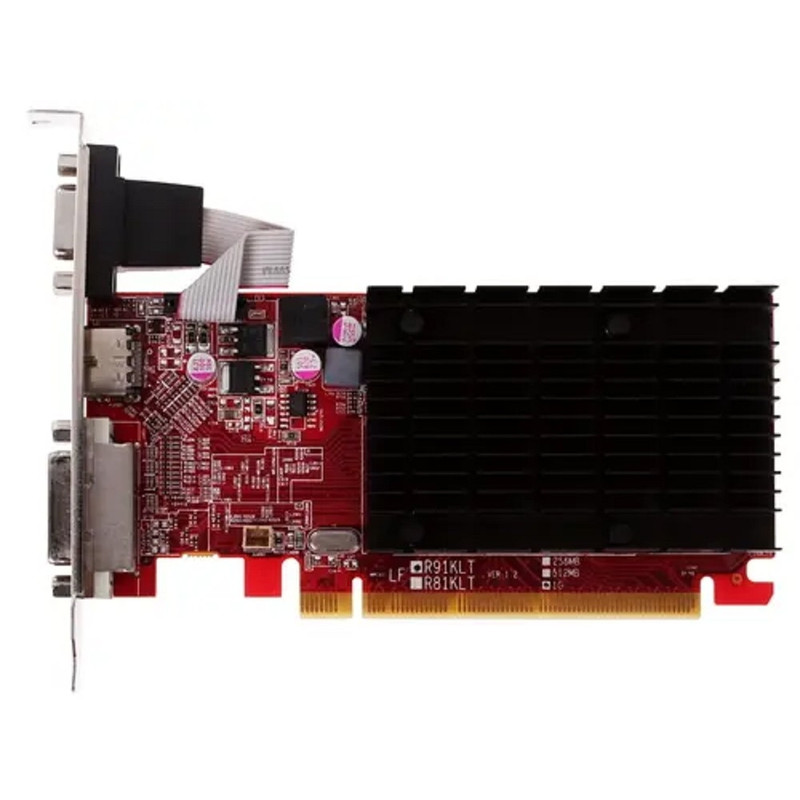 Видеокарта MAXSUN MS-R5 230 Power Hammer SI 2G M0  2Gb GDDR3, 64bit, 625/1066Mhz,  DP/HDMI/DVI, 25W Ret (6940709610824)