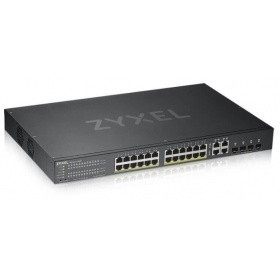 ZYXEL GS1920-48V2-EU0101F Гибридный Smart коммутатор PoE+ ZYXEL Nebula Flex GS1920-24HPv2, 24xGE PoE+, 4xCombo (SFP/RJ-45), бюджет PoE 375 Вт, автономное/облачное управл.