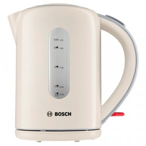 Чайник Bosch TWK7607 1.7л. 2200Вт бежевый (пластик)