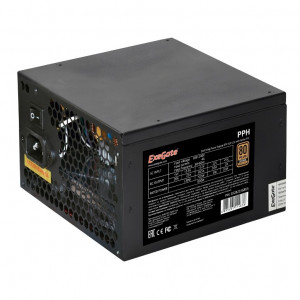 Exegate EX292157RUS Блок питания 1000W ExeGate 80 PLUS® Bronze 1000PPH (ATX, APFC, КПД 89% (80 PLUS Bronze), 12cm fan, 20+4pin, 2x(4+4)pin, 6xPCI-E, 8xSATA, 4xIDE, black, Color Box)