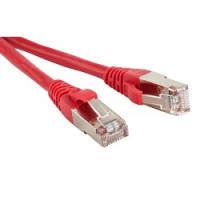 Hyperline PC-LPM-STP-RJ45-RJ45-C6-0.5M-LSZH-RD Патч-корд F/UTP, экранированный, Cat.6, LSZH, 0.5 м, красный