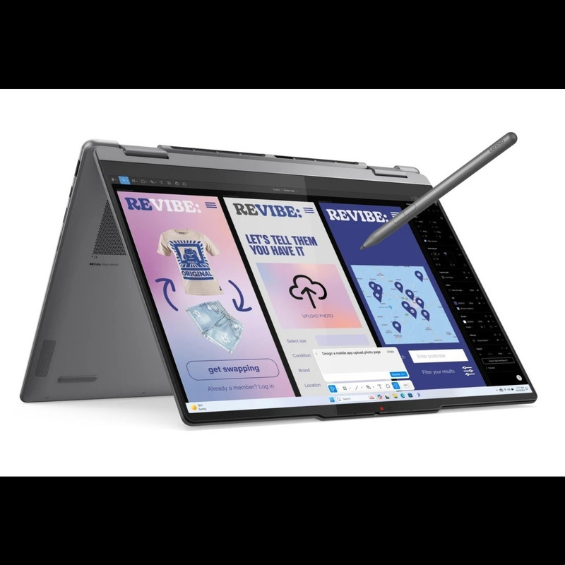 Lenovo Yoga 7 2-in-1 14ILL10 [83JQ003FRK] Grey 14" {OLED Touch  Ultra 7 256V(2.2Ghz)/16384Mb/1024PCISSDGb/noDVD/Int:Intel Arc graphics/Win11Home}