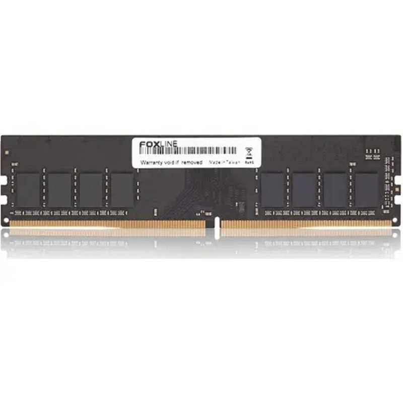 Память оперативная/ Foxline DIMM 16GB 3200 DDR4 ECC CL22 (1Gb*8)