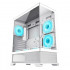 GameMax Корпус Vista AW White без БП (MID-TOWER,Бел.,Зак. стекло, USB3.0, Type-C, 6*120ARGB+cont)